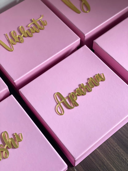 The Bridal Party Keepsake